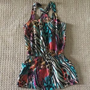 NWOT Animal Print Mini-Dress